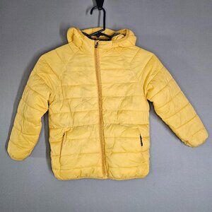 Zara Kids Unisex Jacket Yellow Size 7